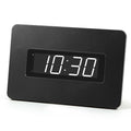 Timegyro Digital Wall Clock Battery Operated with LED Display, Wall Clock with Backlight, Table-top, Alarm, Brightness Adjustable,12/24Hr